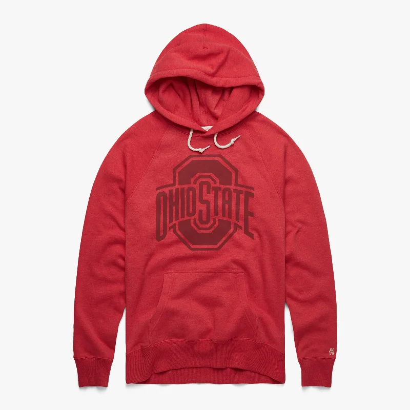 Ohio State Buckeyes All Scarlet Hoodie