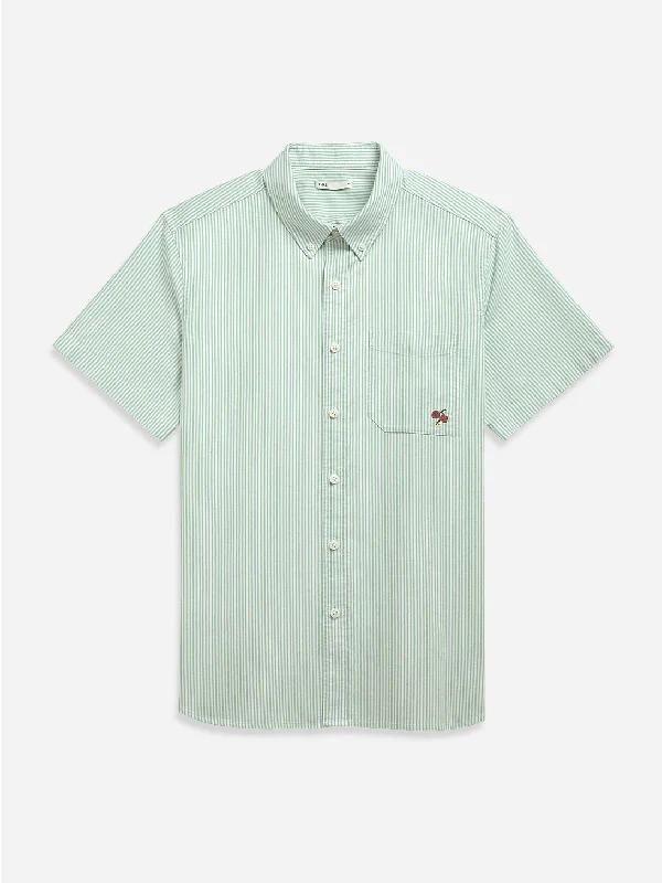 Fulton SS Stripe Oxford Shirt