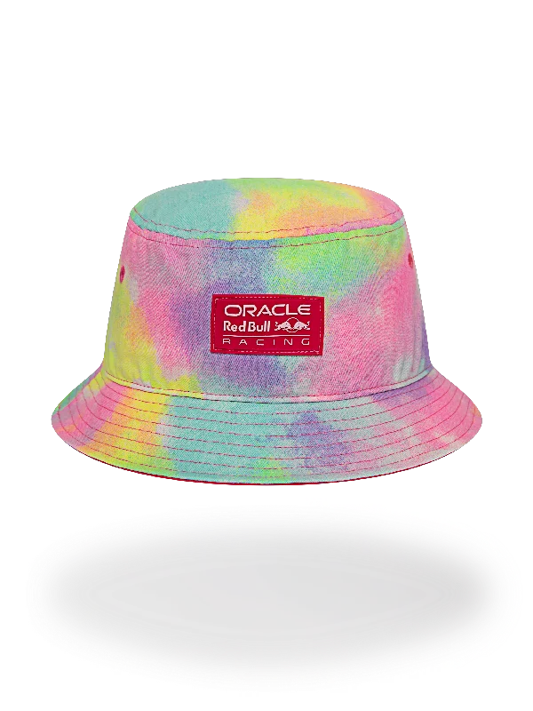 Oracle Red Bull Racing New Era Tie-Dye Denim Bucket Hat