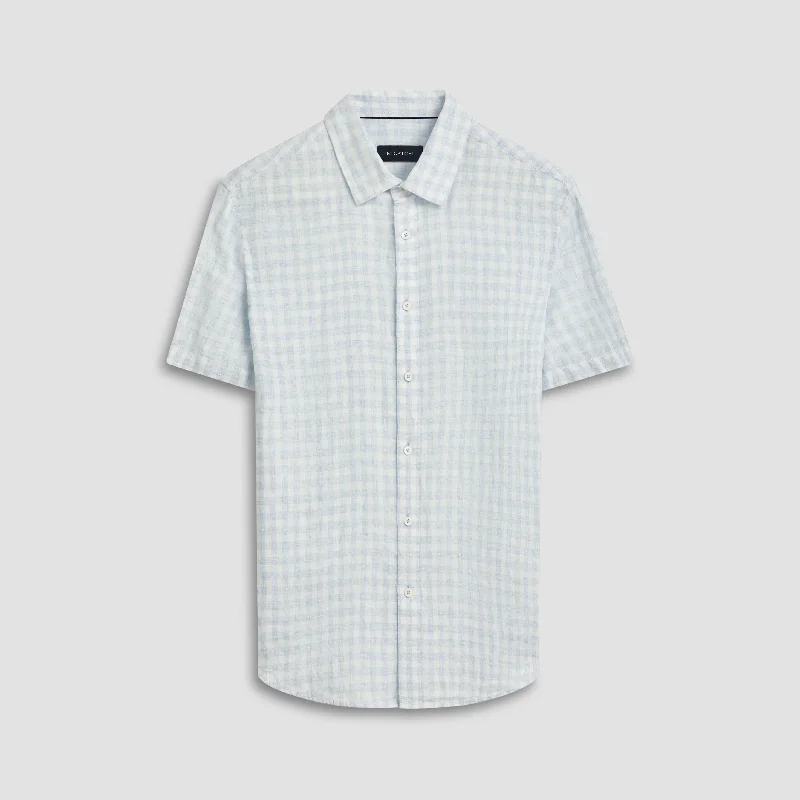 Orson Gingham Check Short Sleeve Shirt