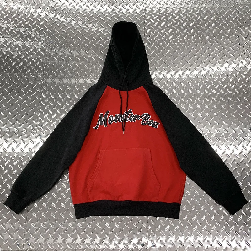 oversized hoodie men custom logo embroidered 100% cotton washed hoodie