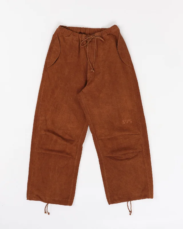 Paco Pants - Bark Brown Slub