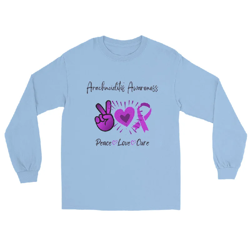 Peace-Love-Cure Long Sleeve Shirt