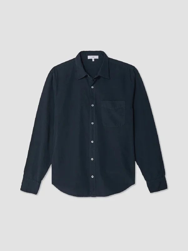 Poplin Standard Shirt - Navy