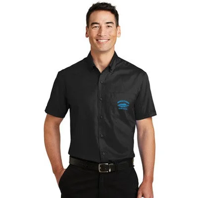 Port Authority SuperPro Twill Short Sleeve Shirt