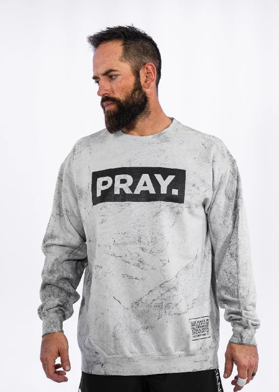 PRAY. Crewneck [SMOKE]