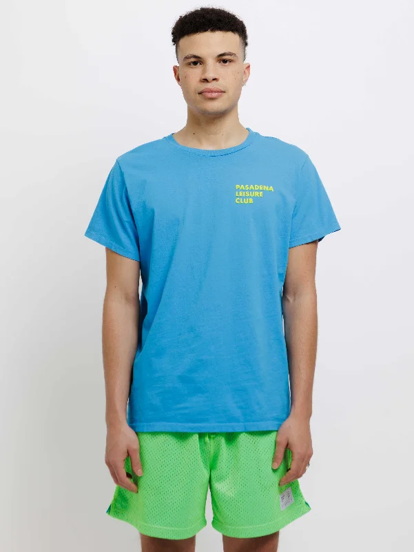 Puff Logo T-Shirt - Electric Blue