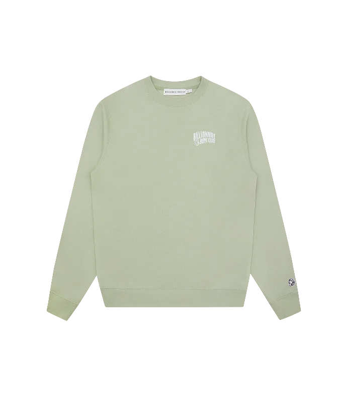 SMALL ARCH LOGO CREWNECK - GREEN