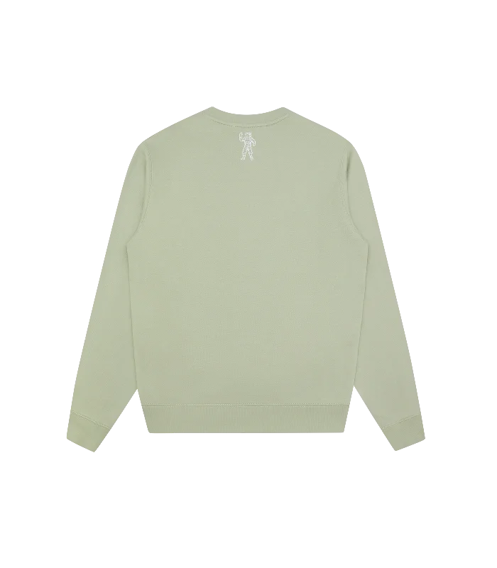 SMALL ARCH LOGO CREWNECK - GREEN