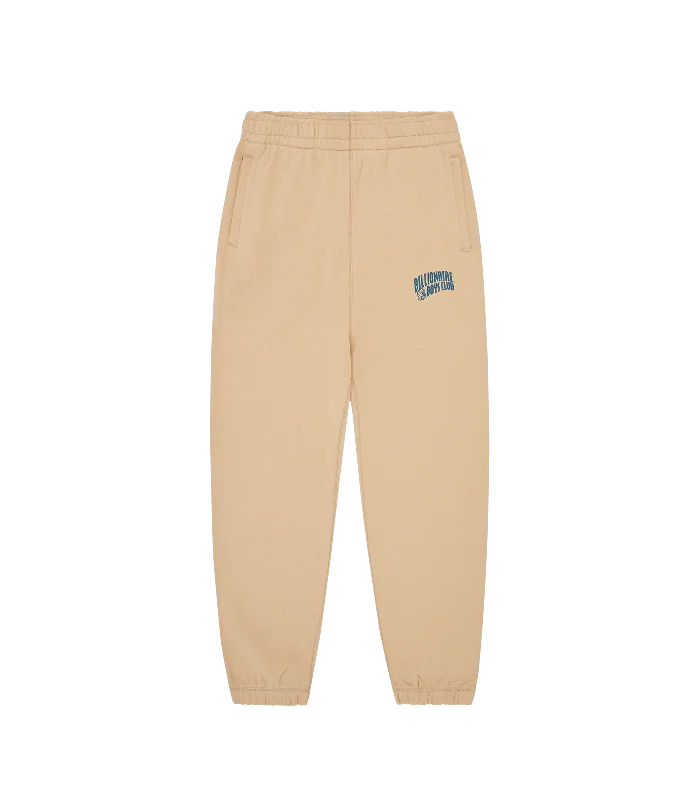 SMALL ARCH LOGO SWEATPANTS - SAND