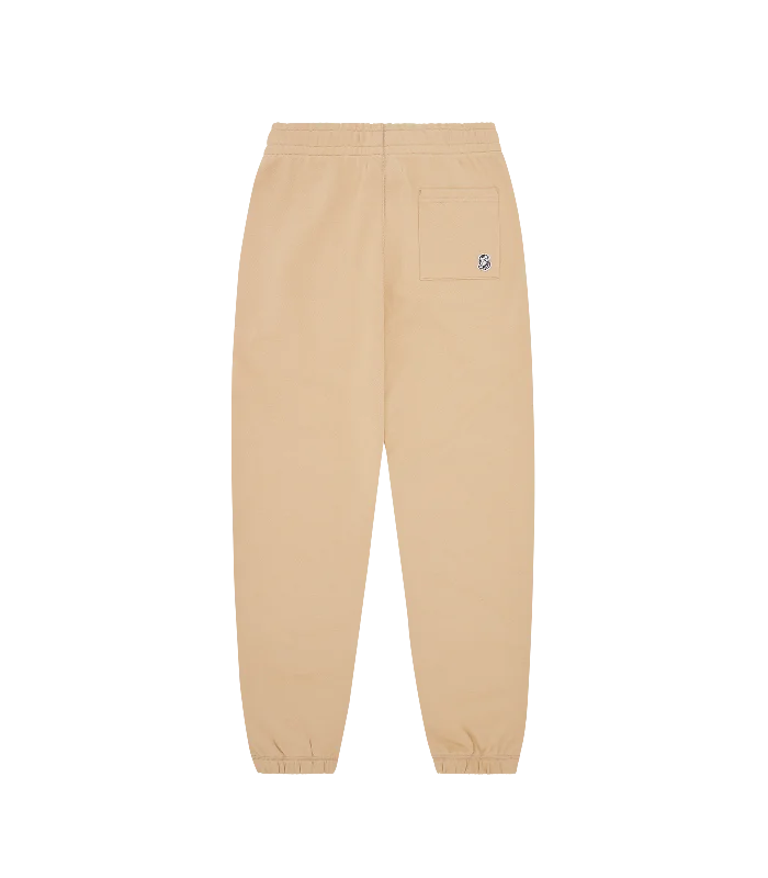 SMALL ARCH LOGO SWEATPANTS - SAND