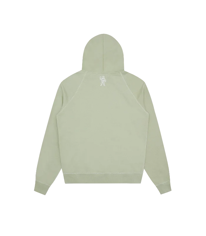 SMALL ARCH LOGO ZIP THROUGH - GREEN