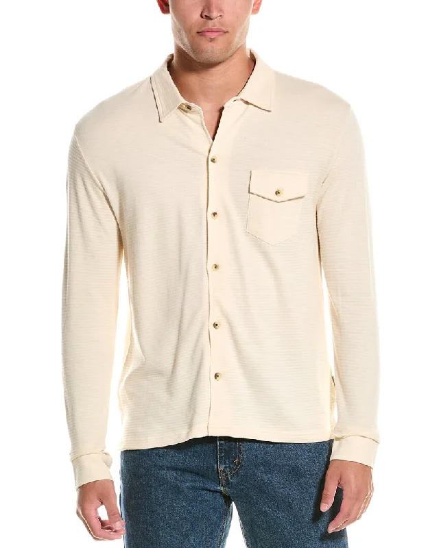 Sovereign Code Nick Dobby Striped Button-Down Shirt