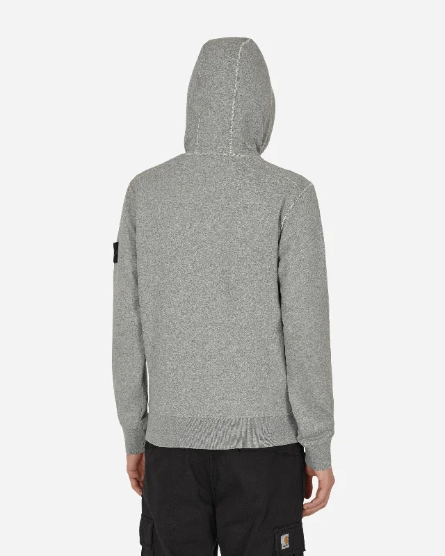 Garment Dyed Hooded Sweatshirt Grey