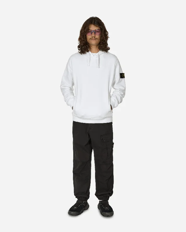 Garment Dyed Hooded Sweatshirt White