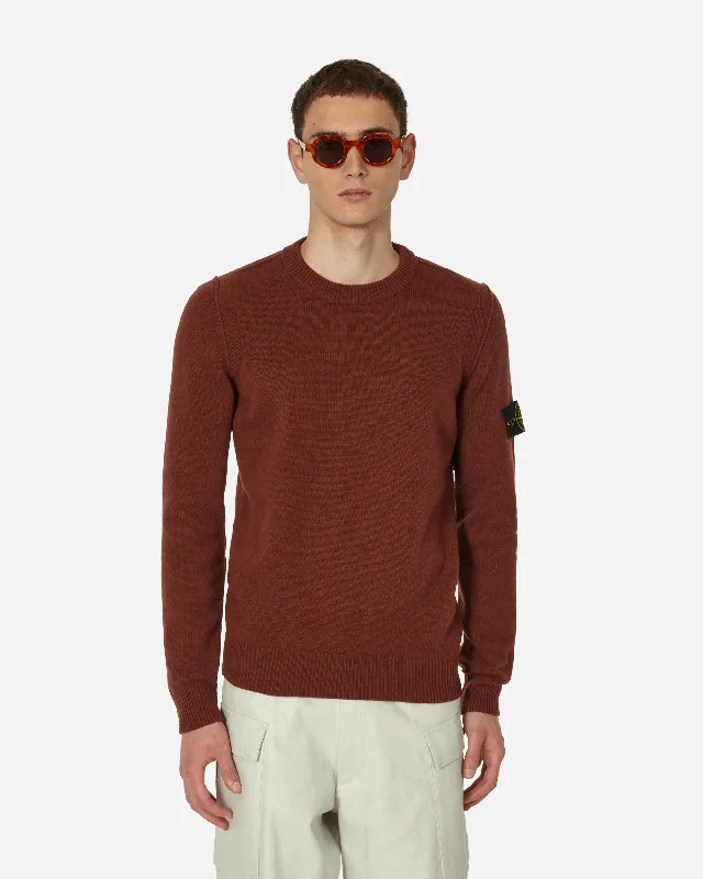 Wool Crewneck Sweater Maroon