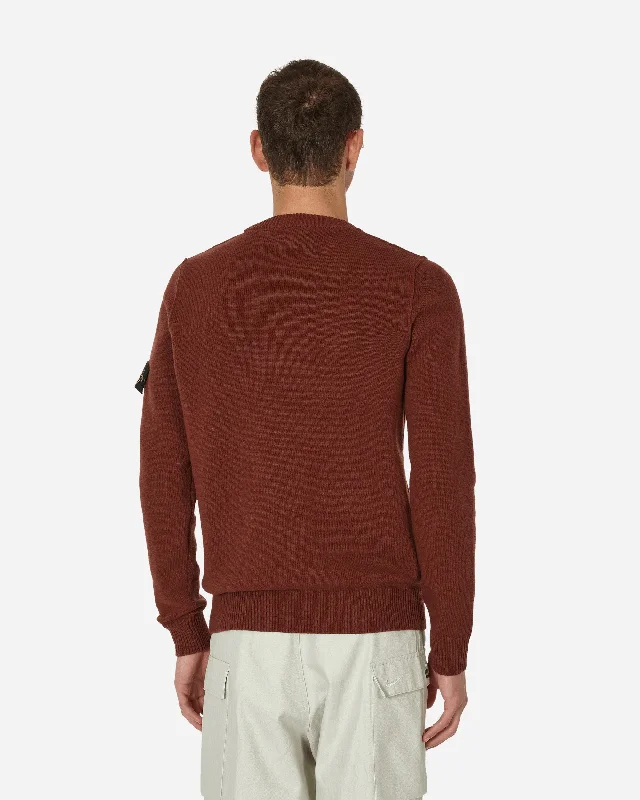 Wool Crewneck Sweater Maroon