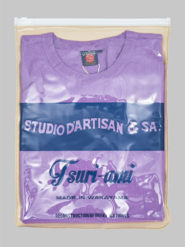 Studio D'Artisan 9913 Loopwheel T-Shirt Purple