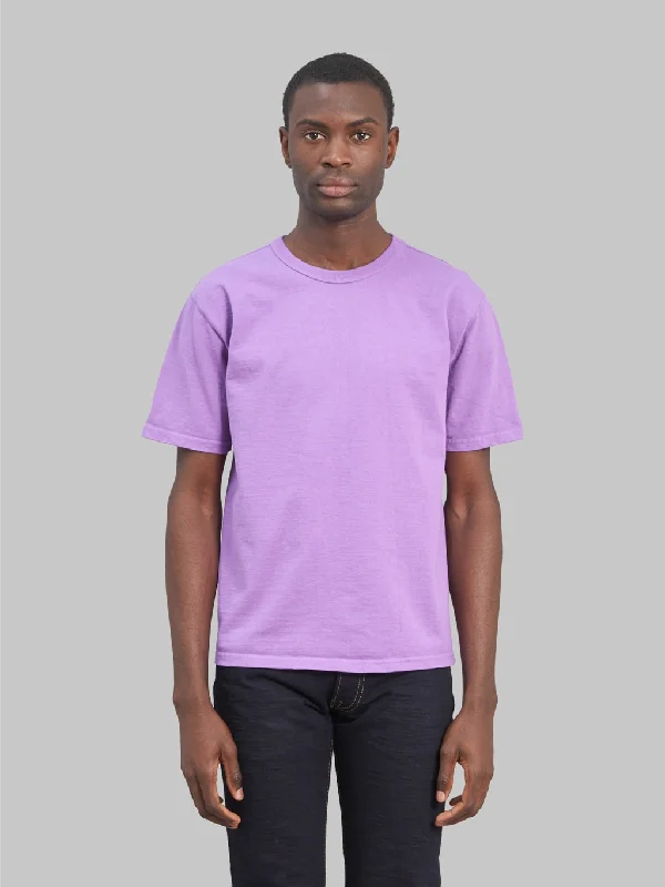 Studio D'Artisan 9913 Loopwheel T-Shirt Purple