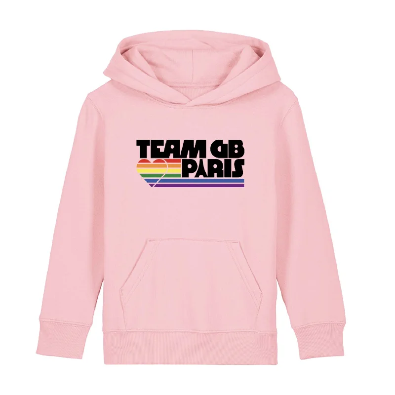 Team GB Kids Elancourt Hoodie Pink