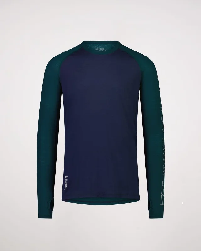 Temple Merino Air-Con LS - Evergreen / Midnight