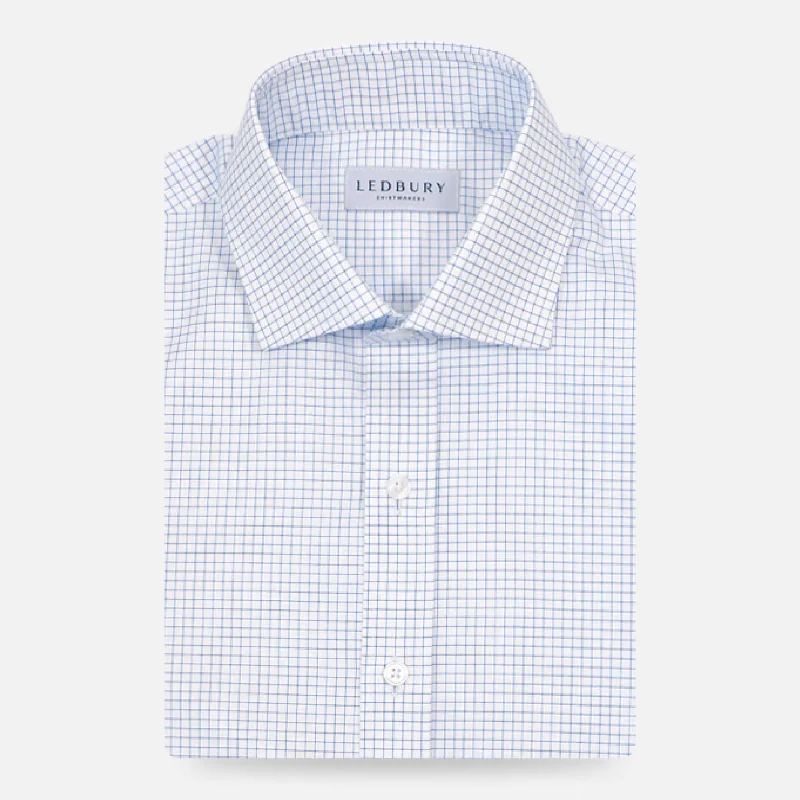 The Light Blue Monty Check Custom Shirt