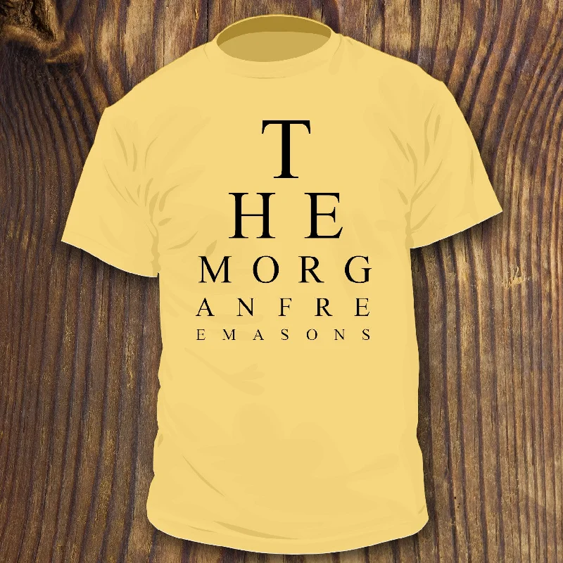 The Morgan Freemasons ""Eye Chart"" shirt