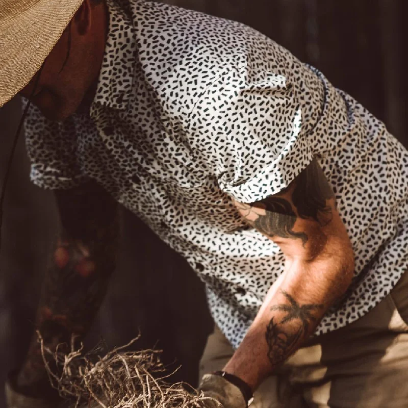 The Short Sleeve Jack in Brush Strokes