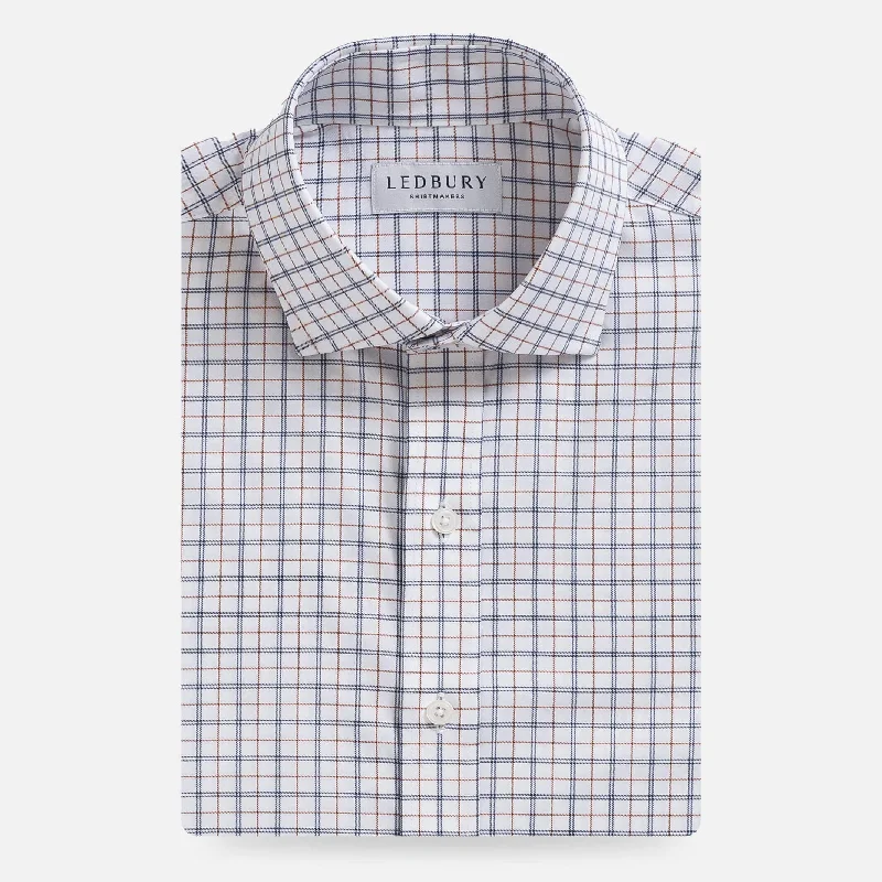 The Sienna Journey Flex Performance Windowpane Custom Shirt