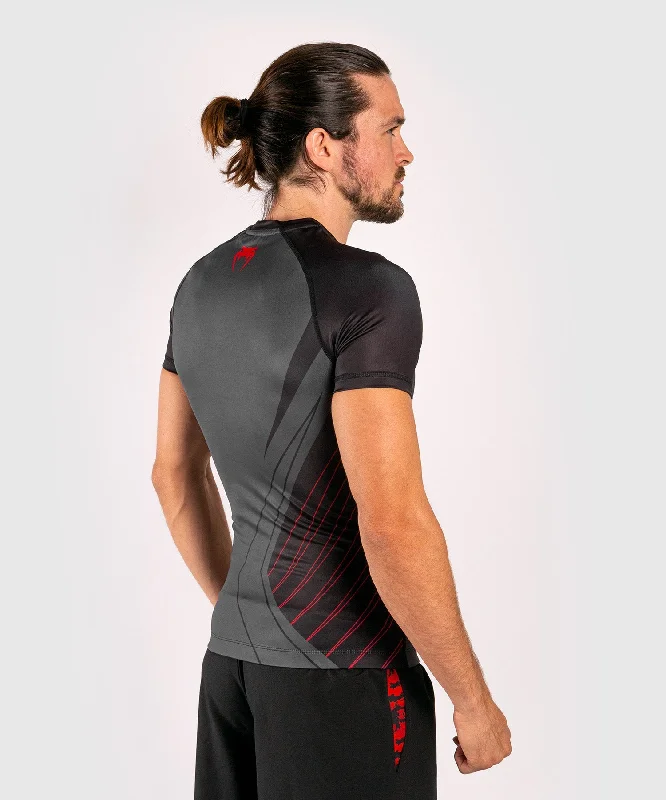 Venum Contender 5.0 Rashguard - Short sleeves - Black/Red