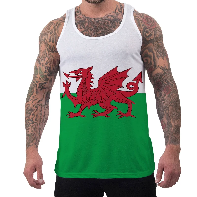 Welsh Flag Vest - UNISEX