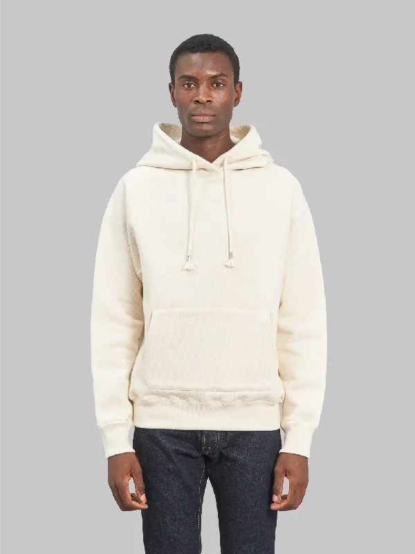 Wonder Looper Pullover Hoodie 701gsm Double Heavyweight French Terry Ecru