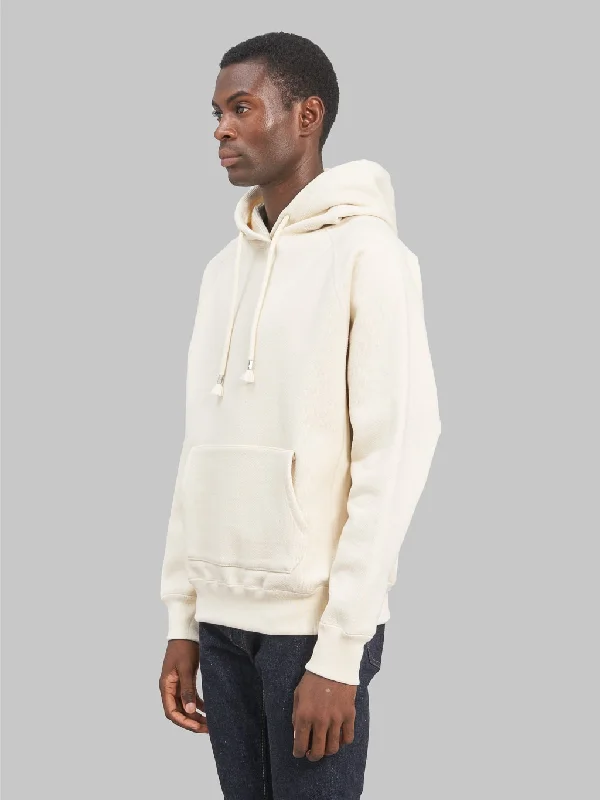 Wonder Looper Pullover Hoodie 701gsm Double Heavyweight French Terry Ecru