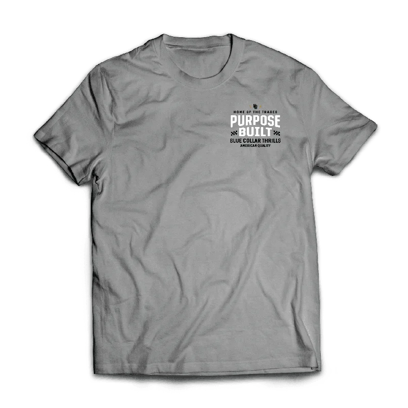 Youth, For the Thrills Tee, Grey Frost