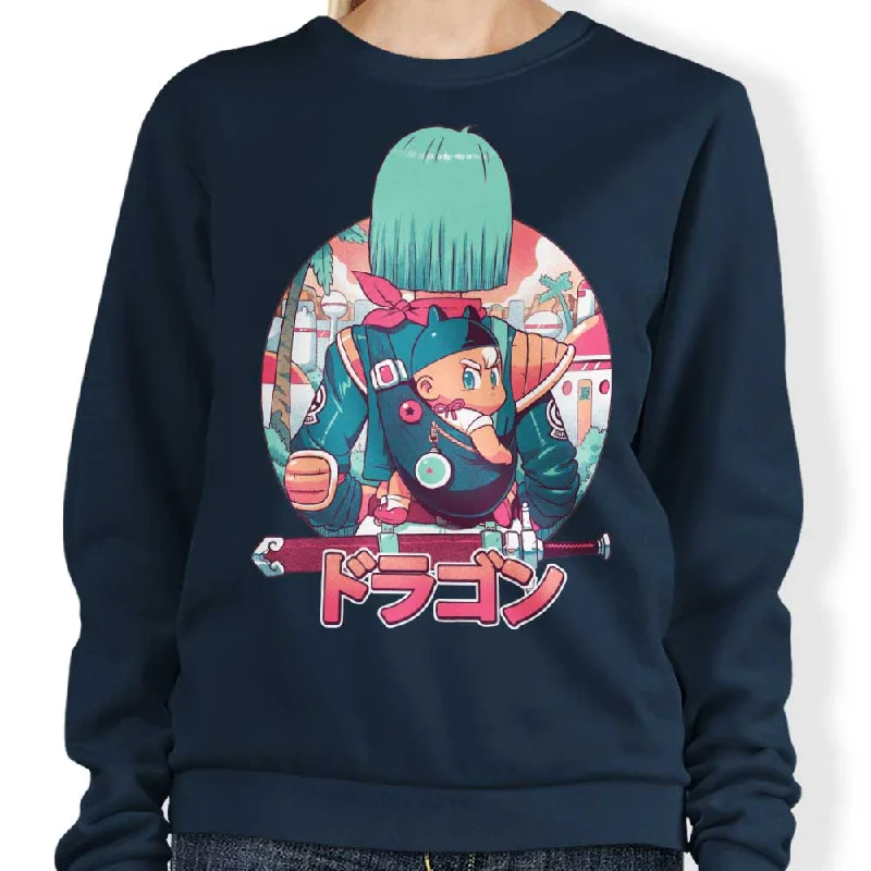 Sweatshirt / Navy / S