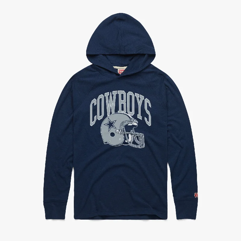 Dallas Cowboys Helmet Lightweight Hoodie