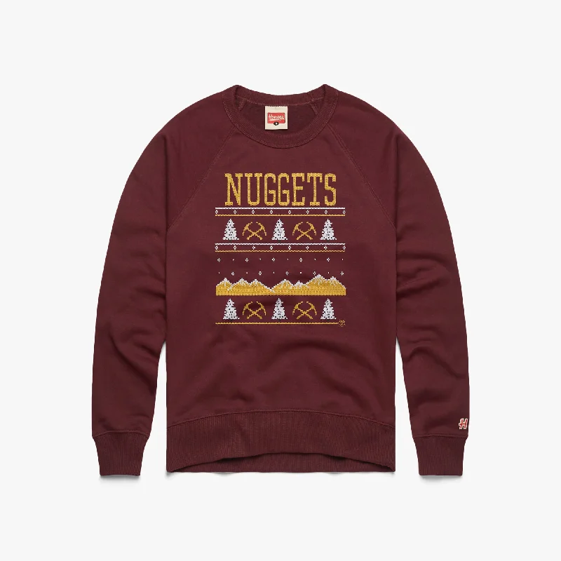 Denver Nuggets Holiday Crewneck