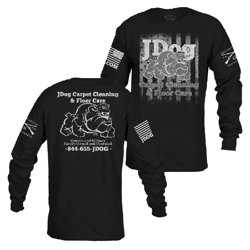 Men's JDog Carpet Cleaning & Floor Care Long Sleeve - Black