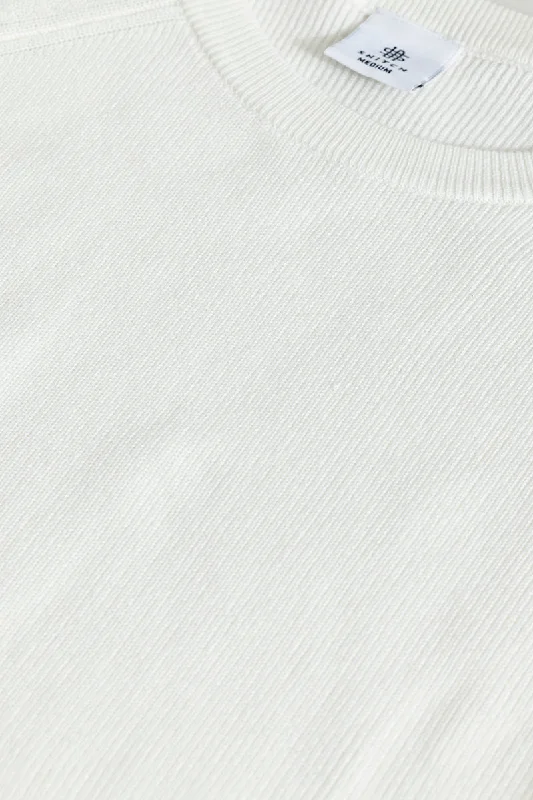 Knitline White Sweater