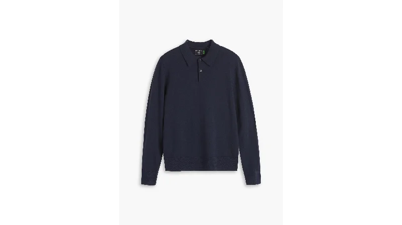 Men's Regular Fit Polo Sweater