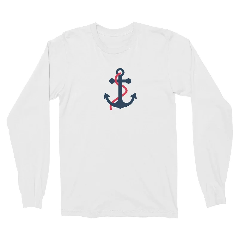 Sailor Anchor Red Long Sleeve Unisex T-Shirt  Matching Family