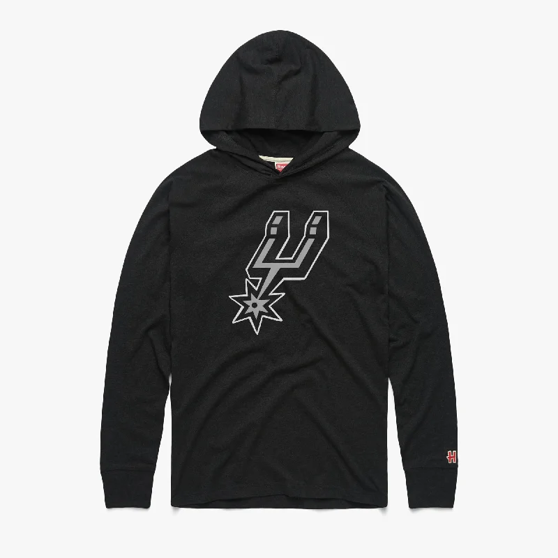 San Antonio Spurs Logo Lightweight Hoodie