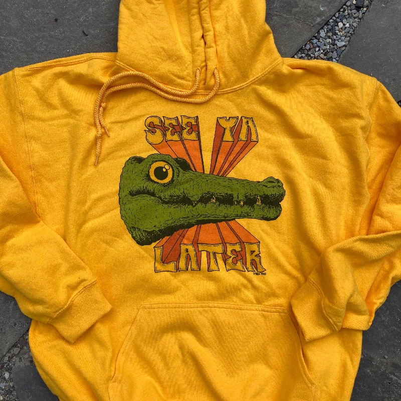 See Ya Later, Alligator hooded sweatshirt