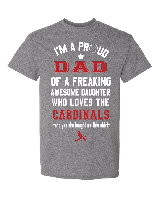 St. Louis Cardinals Dad Daughter T-Shirt