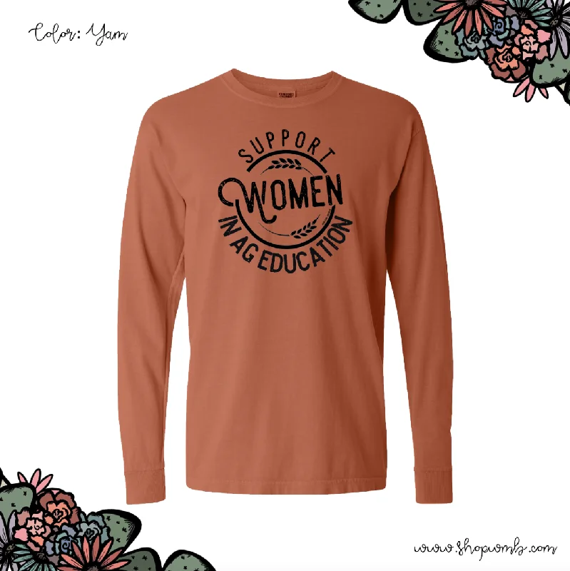 Support Women In Ag Education LONG SLEEVE T-Shirt (S-3XL) - Multiple Colors!