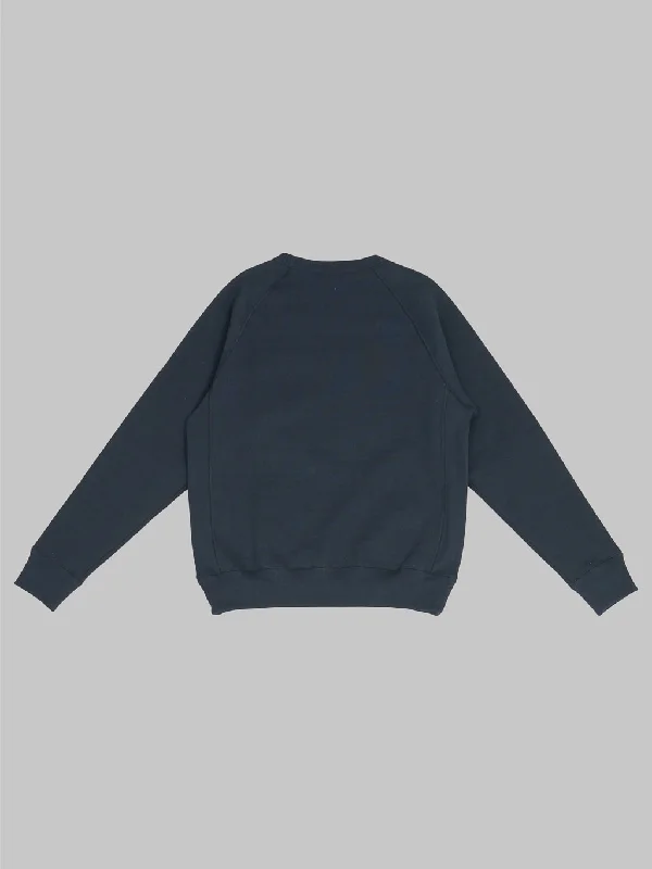 Wonder Looper Pullover Crewneck 701gsm Double Heavyweight French Terry Navy